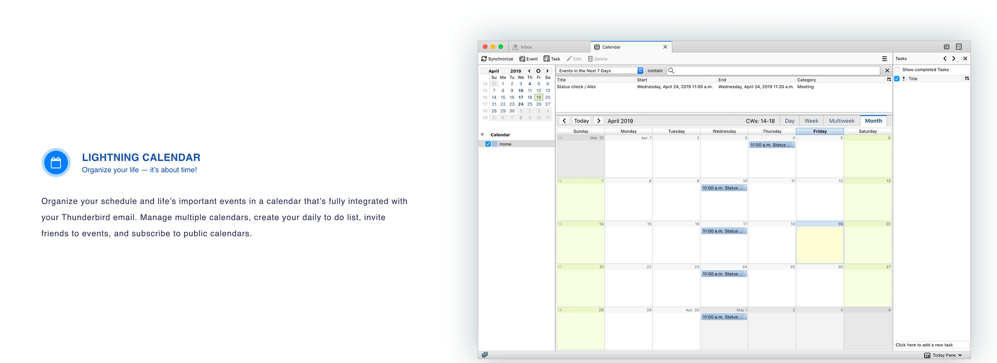 best calendar apps for the mac